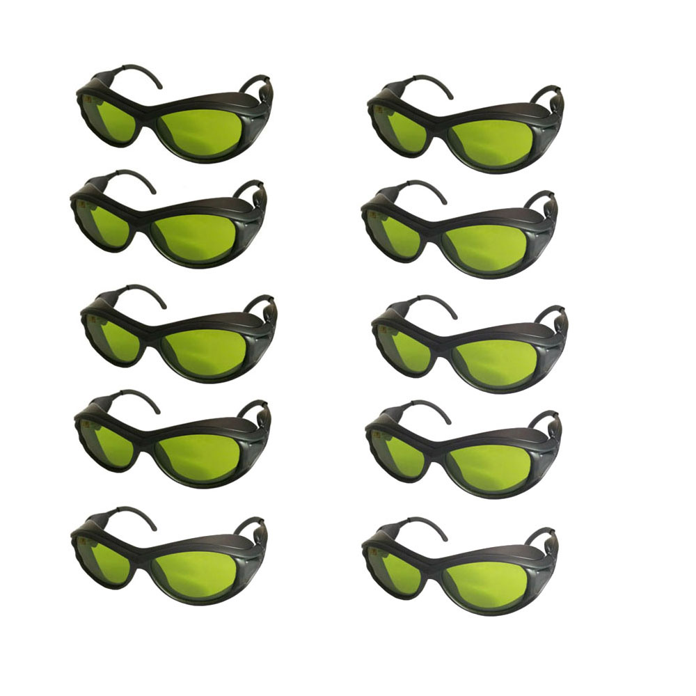 Laser Safety Goggles - 10pcs 200nm-2000nm UV400 IPL Laser Protection