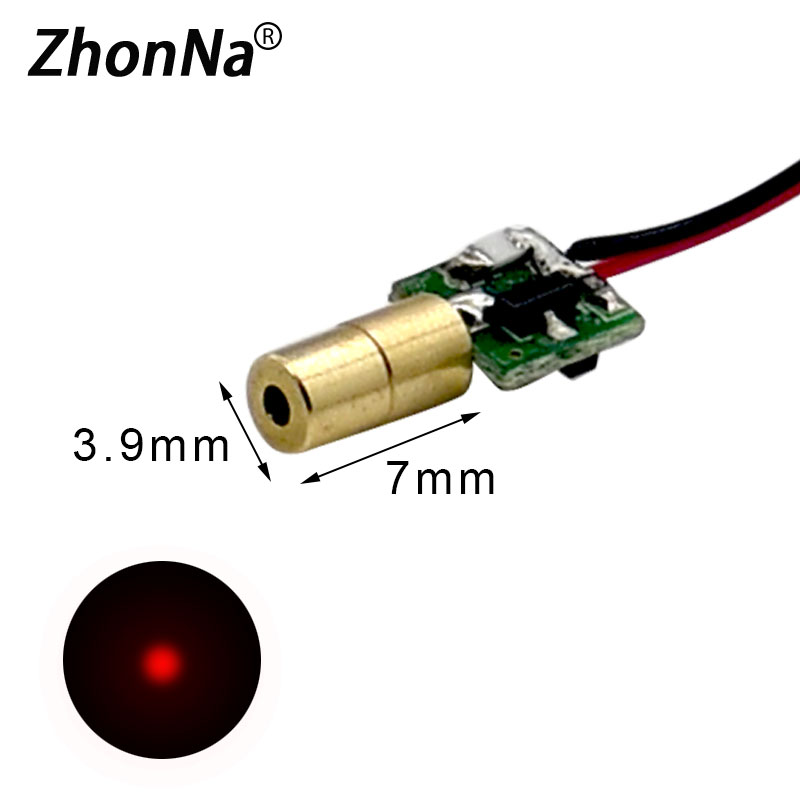 Industrial Grade Laser - 650nm 5mW Red Laser Module Single