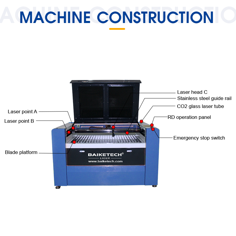 Co2 Laser Engraving Machine - 80W CO2 Laser Cutting Engraving Machine