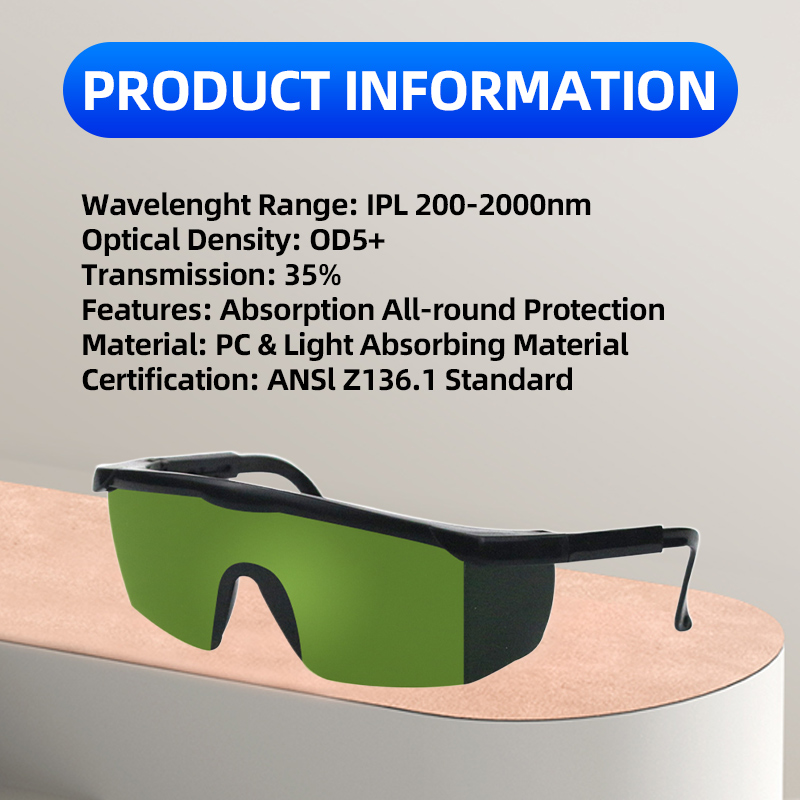 Laser Safety Goggles - 1PC Laser Protection Goggles 200nm-2000nm Laser