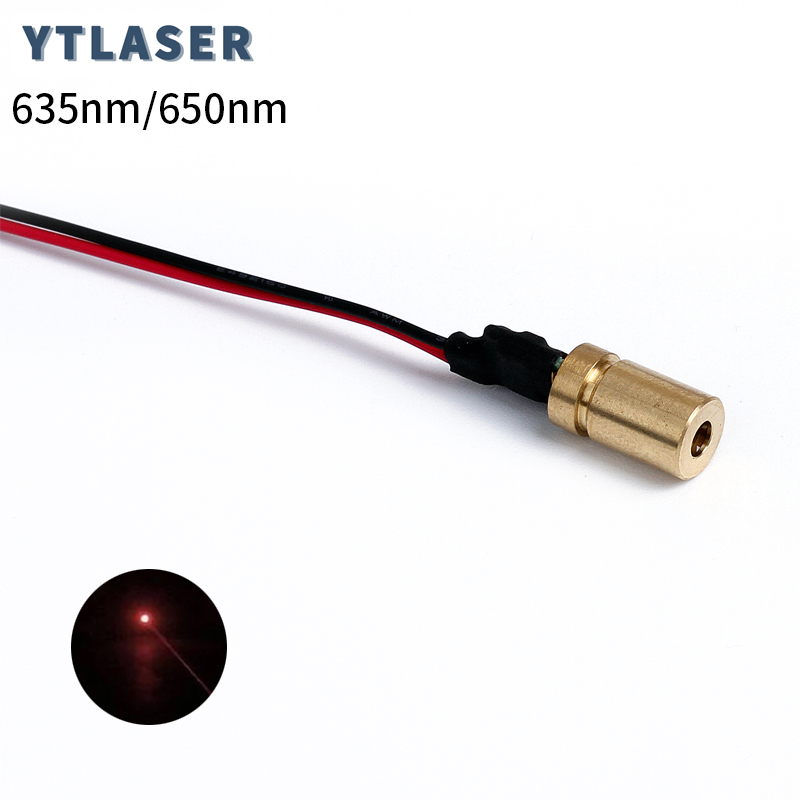 Industrial Grade Laser - D6x10mm 635nm 650nm Red Dot Laser
