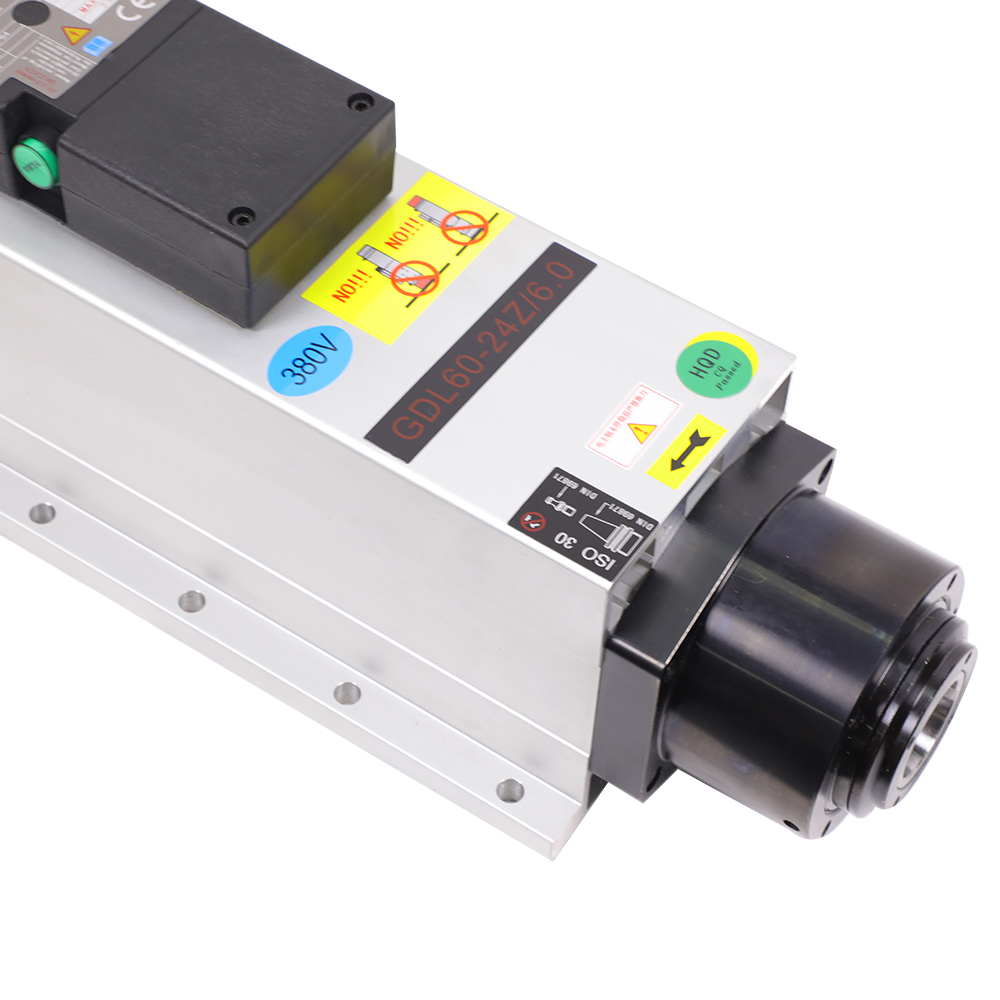 Air Cooling 6Kw ISO30 High Spe - Cnc Spindle Motor 评论和价格