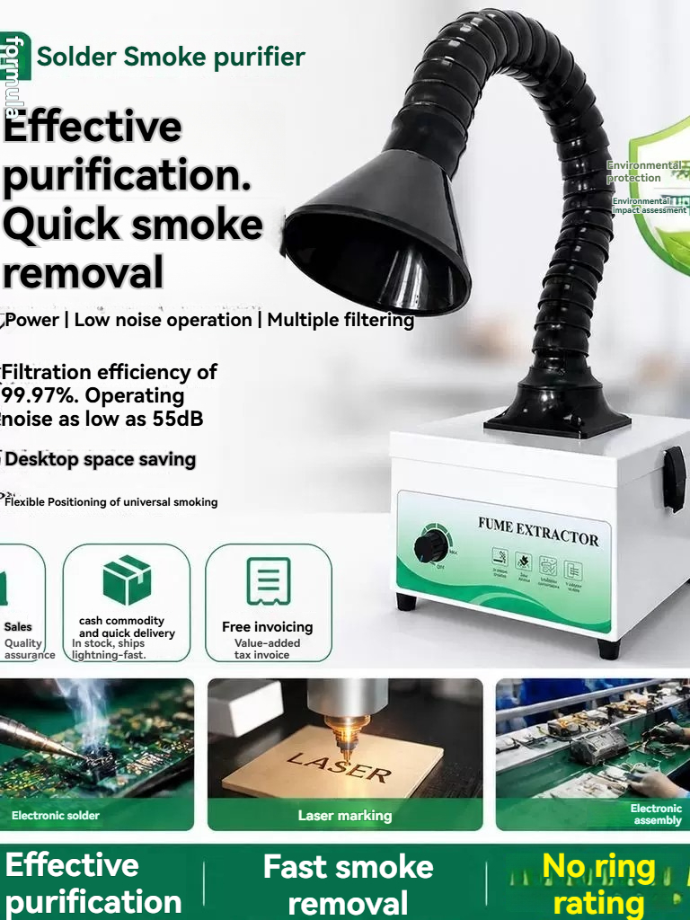 Mini Solder Smoke Absorber – I - Industrial Laser Welding Iron 评论和价格