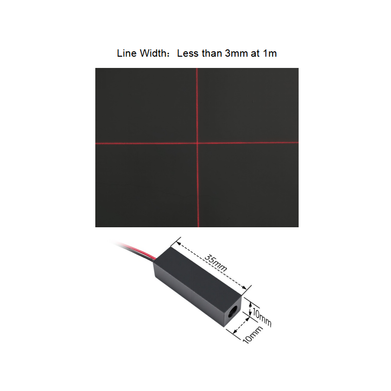 Compact Red Cross Laser Module - Industrial Grade Laser 评论和价格
