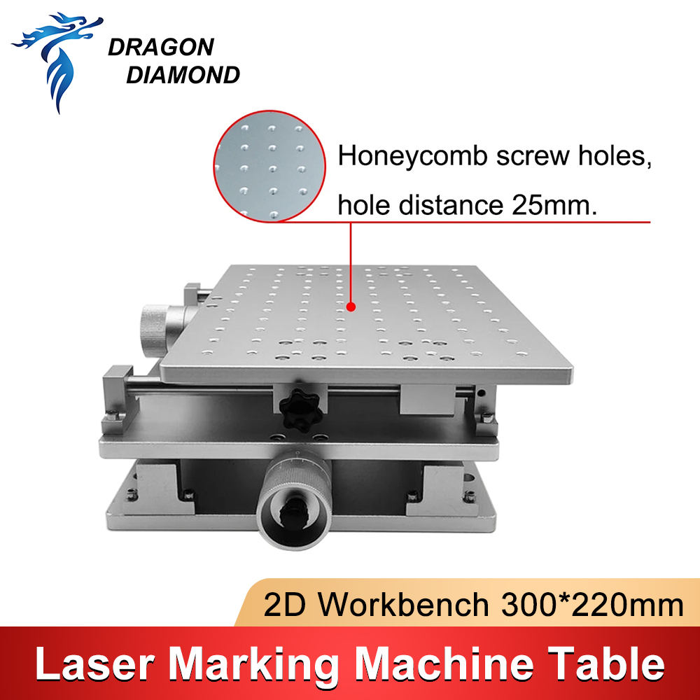 300*220mm 2D Worktable XY 2 Ax - Co2 Laser Engraving Machine 评论和价格