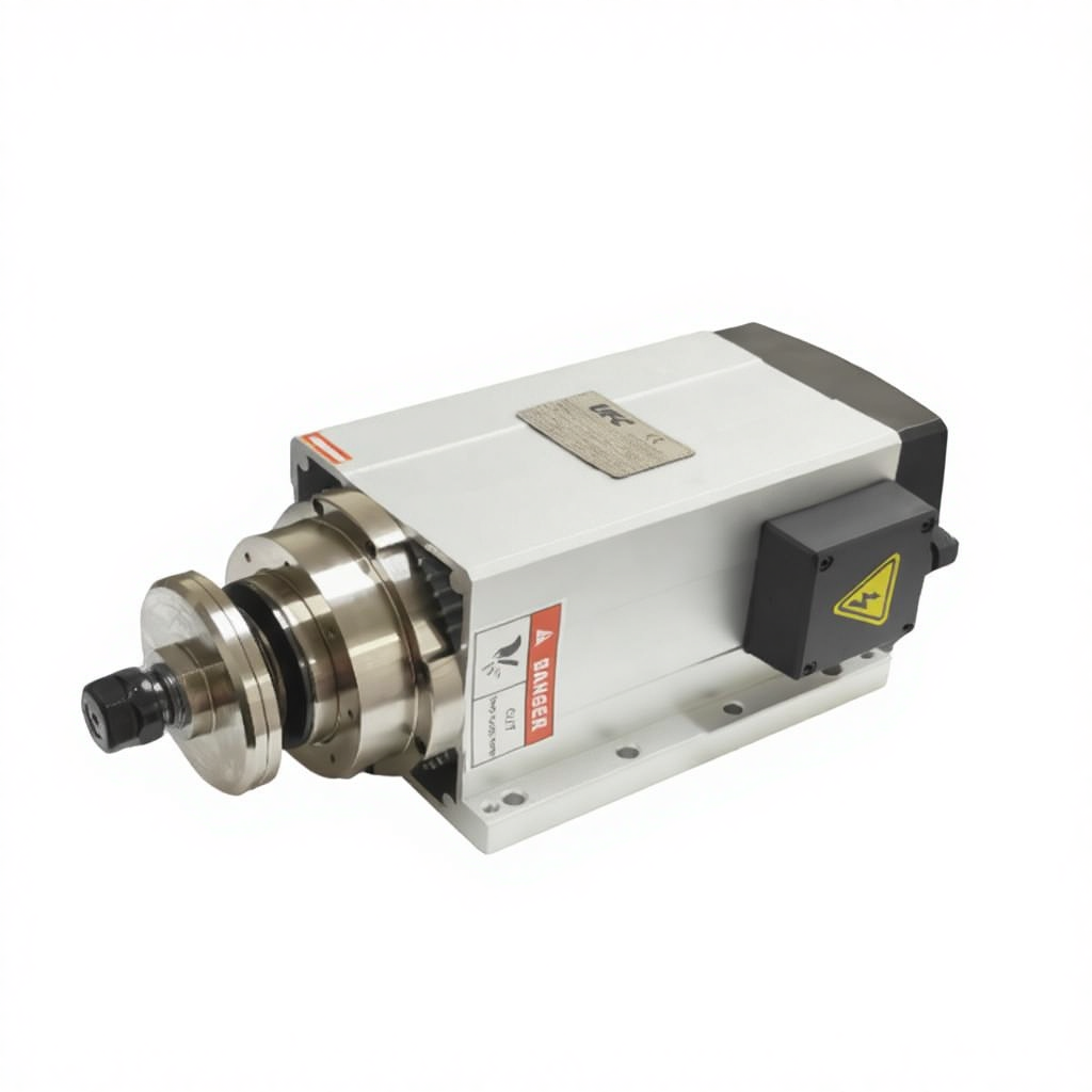 5.5KW  Square Air Cooled High  - Cnc Spindle Motor 评论和价格