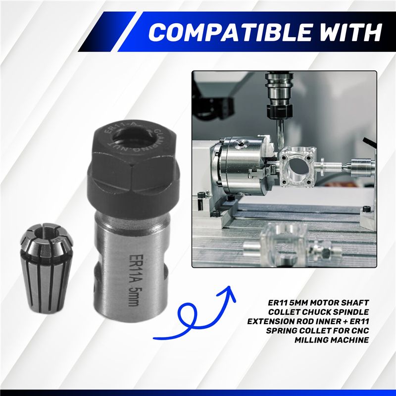 Top Sale Er11 5Mm Motor Shaft  - Cnc Spindle Motor 评论和价格