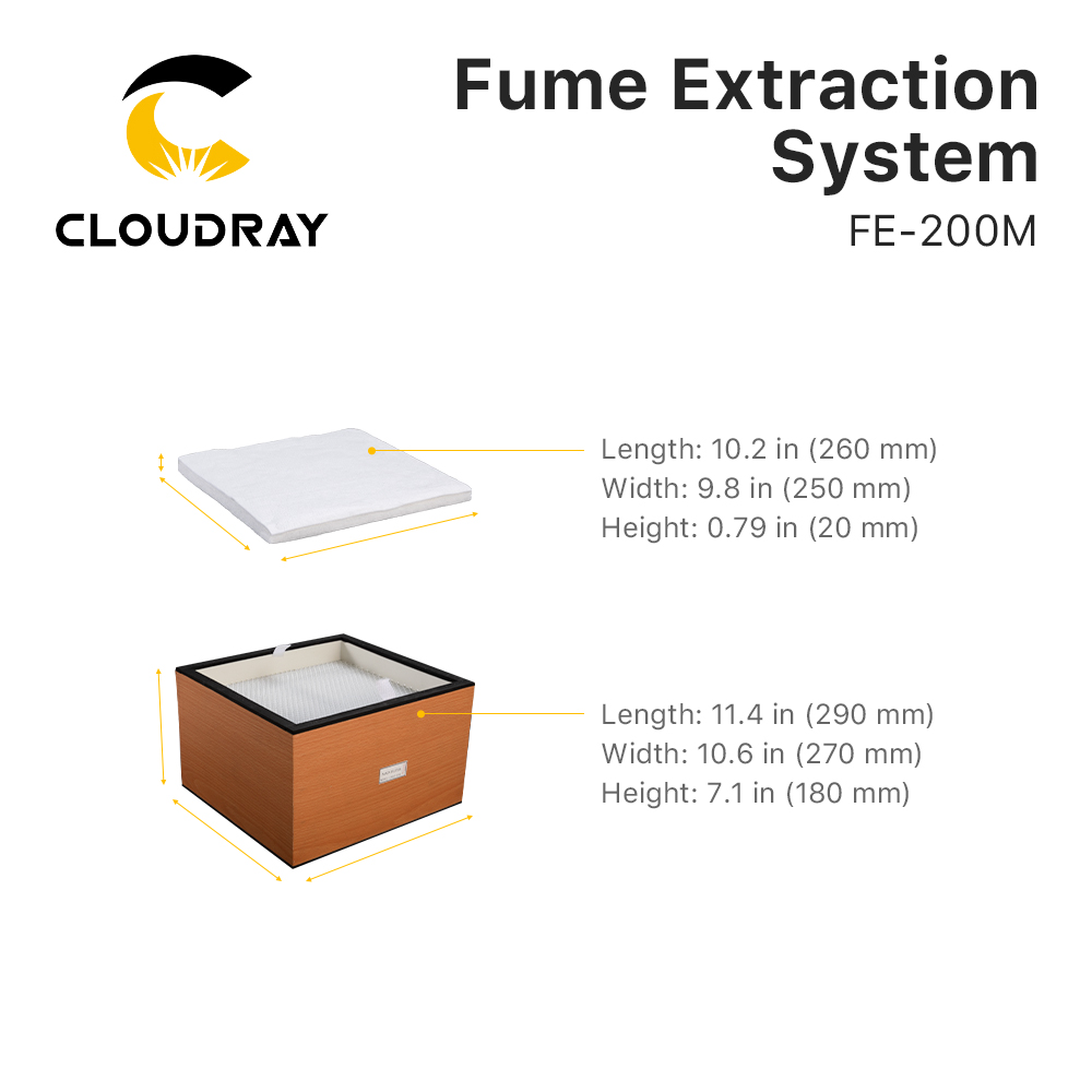 Cloudray Fume Extraction Syste - Industrial Laser Cutting 评论和价格